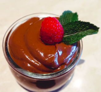 Chocolate Protein Avocado Mousse